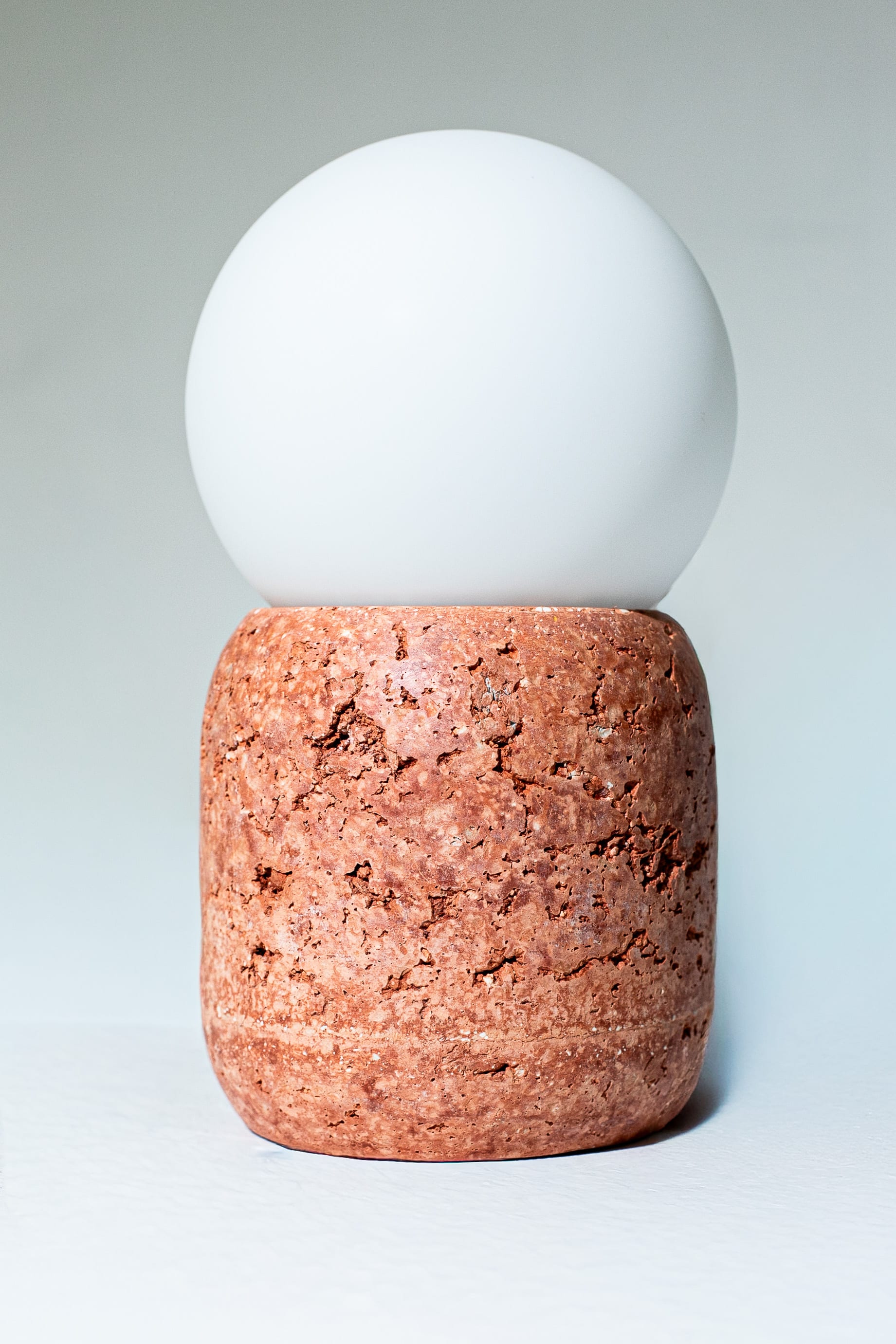 The "Pouf Lamp" by Filipino design studio, Krete Manila